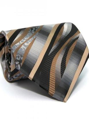 Краватка zagi сіра в смужку zn-1831