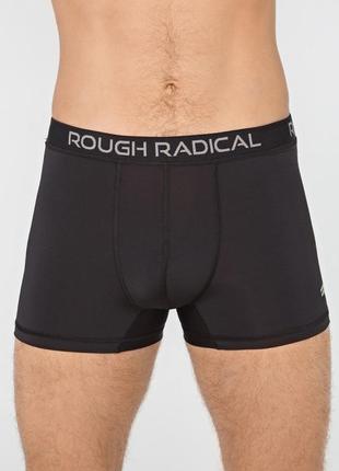 Мужские спортивные трусы-боксеры radical bomber xxl черные (r0705) (bbx)