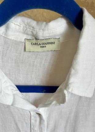 Carla giannini льняна сорочка  20-22 р5 фото