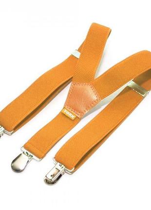 Детские подтяжки gofin suspenders желтые (pbd-15016)