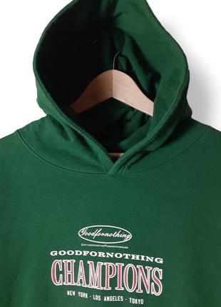 Good for nothing oversized hoodie champion nike reebok y2k rap adidas hiphop7 фото