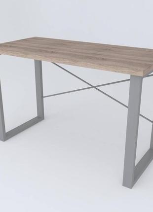 Письменный стол ferrum-decor драйв 750x1000x700 серый металл дсп дуб сонома трюфель 32 мм (dra201) (bbx)