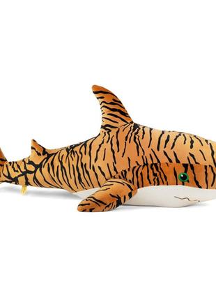 М'яка іграшка kidsqo акула 107 см тигрова (kd6693)