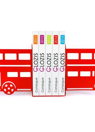 Упоры для книг glozis bus g-005 30 х 20 см