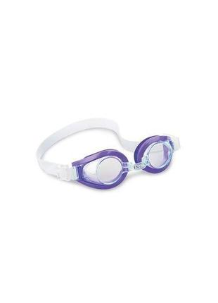 Очки для плавания intex 55602wl фиолетовый (bbx)