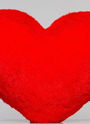 Плюшева іграшка mister medved подушка-серце червона 50 см (bbx)