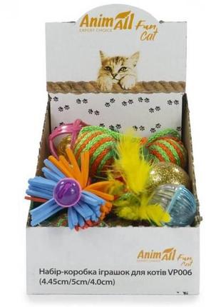 Набор игрушек animall fun cat vp006 15 шт (2000981200107) (bbx)