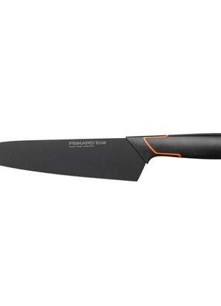 Кухонный нож fiskars edge поварской 190 мм black (1003094) (bbx)