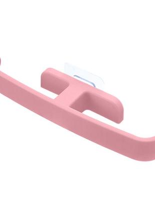Настенный держатель для тапочек lesko a992-01 розовый (bbx)