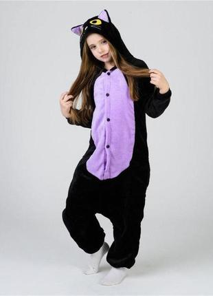 Пижама кигуруми детская bearwear спуки кэт xs 95 - 105 см черный (k0w1-0143-xs) (bbx)