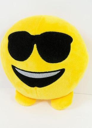 Мягкая игрушка weber toys смайлик emoji крутышка 18см (wt620) (bbx)