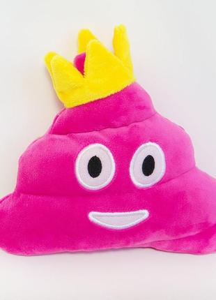 Мягкая игрушка weber toys смайлик emoji принцесса 16см (wt614) (bbx)