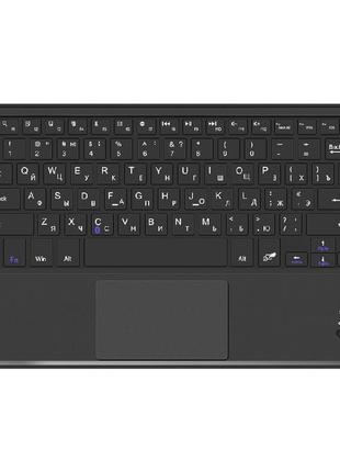 Чохол з bluetooth-клавіатурою з тачпадом airon premium universal 10-11" чорний8 фото