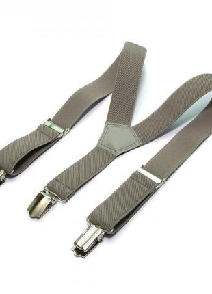 Подтяжки gofin suspenders детские серые (pbd-0104) (bbx)