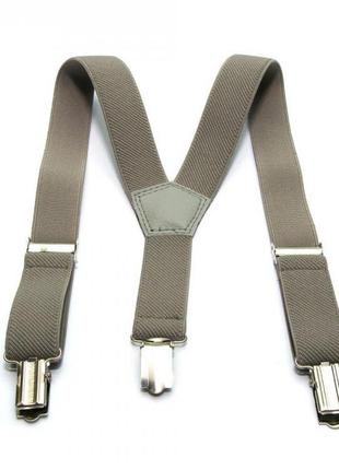 Подтяжки gofin suspenders детские серые (pbd-0104) (bbx)2 фото