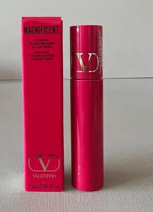 Туш для вій valentino magnificent mascara striking volume, 2ml