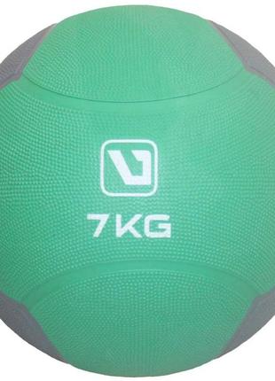 Медбол liveup medicine ball 7 кг green (ls3006f-7)