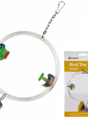 Іграшка для птахів karlie flamingo cage hanger swing (5400274811961)