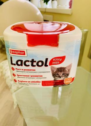 Beaphar lactic kitty milk заменитель молока для котят