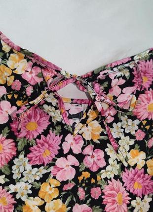 Женский хлопковый топ блуза кофточка george 16 (xl) 5210 фото