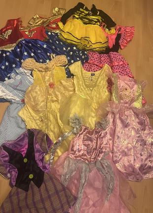 Карнаваличные платья для девочки 3-8 лет