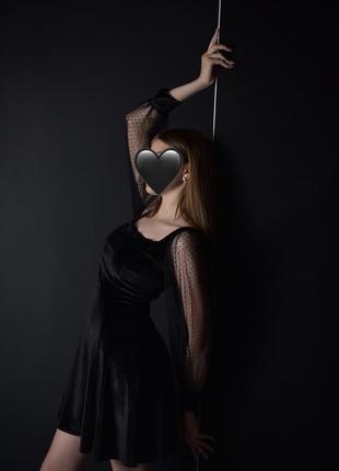 Черное платье4 фото