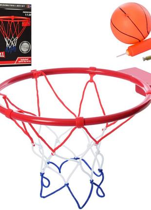 Баскетбольное кольцо bambi mr 0486 диаметр 23 см