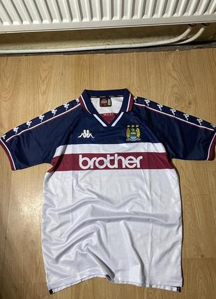 Футболка футбольная manchester city kappa 1997