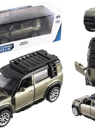 Автомодель - land rover defender 110 (зеленый)