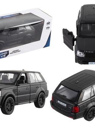 Автомодель - land rover range rover sport (черный)