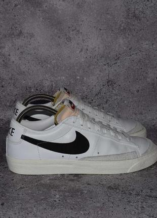 Nike blazer low 77 vintage (мужские кожаные кроссовки кеды найк dunk