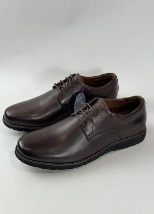 Мужские кожаные оксфорды туфли propet grisham 47 размер