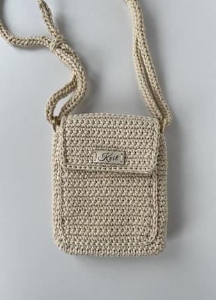 Плетена сумочка від українського бренду kvit