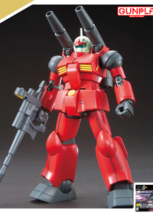 Revive rx-77-2 guncannon hguc 1/144 (bandai) збірна модель, гандам аніме