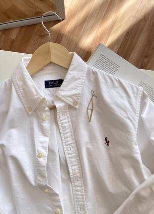 Polo ralph lauren біла сорочка