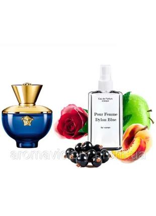 Versace dylan blue pour femme 110 мл - духи для женщин (версачий дилан блю пурпур фем) очень устойчивая парфюмерия