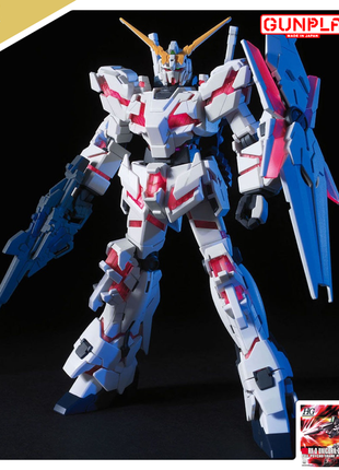 Rx-0 unicorn gundam destroy mode hgce 1/144 (bandai) збірна модель, гандам аніме