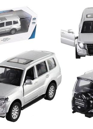 Автомодель - mitsubishi pajero 4wd turbo (сріблястий)