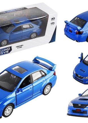 Автомодель - subaru wrx sti (синій)