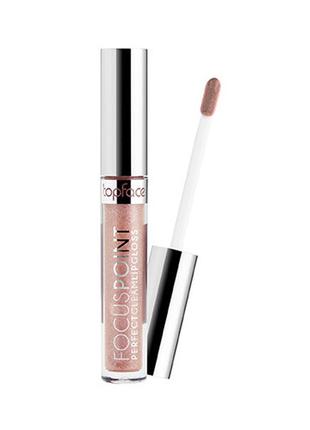 Блеск для губ topface "focus point - perfect gleam lipgloss" 104, 3.5 мл