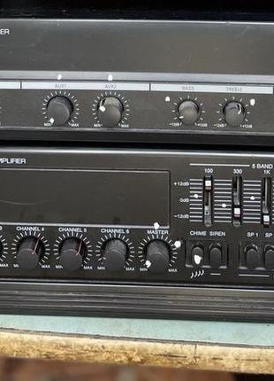 Підсилювач звуку inter-m (a-120, pa-4000)