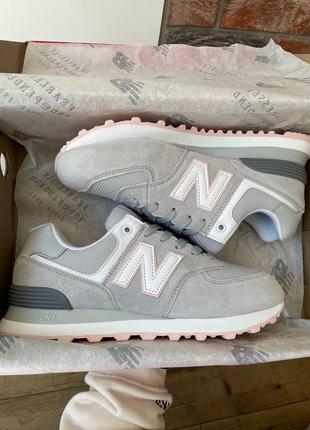 Кросівки new balance 574 grey сірі жіночі / чоловічі