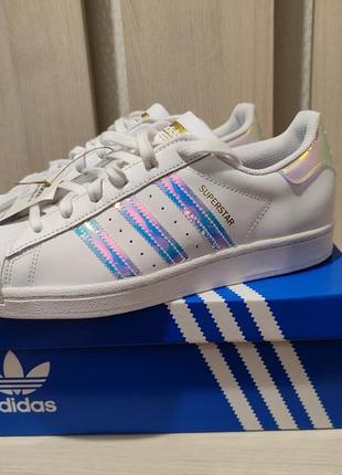 Оригинальн! новые кроссовки кожа adidas superstar w fx 7565