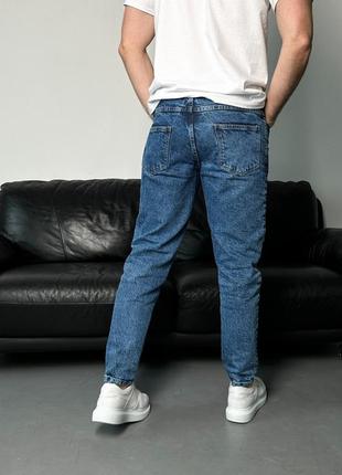 Мужские джинсы мом голубые3 фото