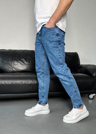 Мужские джинсы мом голубые4 фото