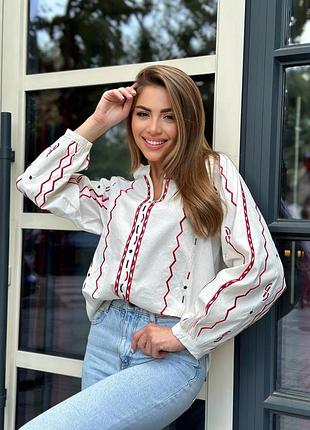 Вишиванка вишивана сорочка блуза вишита сорочка