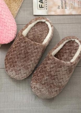 Хатні капці чоловічі жіночі кімнатні. теплі капці 39- 40