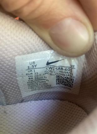 Nike кроссовки 33 размер детские кожаные розовые оригинал2 фото