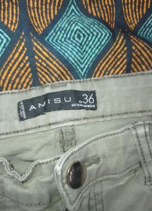 Джинсы брюки карго с карманами amisu4 фото
