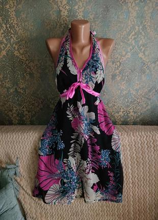 Красивое летнее платье сарафан р.42/445 фото